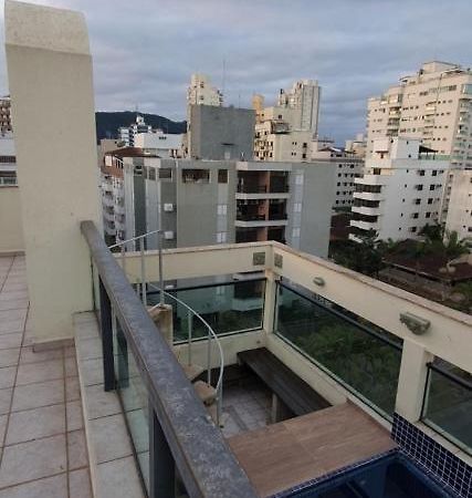 גוארויה Cobertura Triplex Na Praia Da Enseada מראה חיצוני תמונה