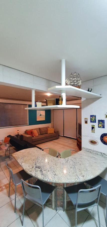 גוארויה Cobertura Triplex Na Praia Da Enseada מראה חיצוני תמונה