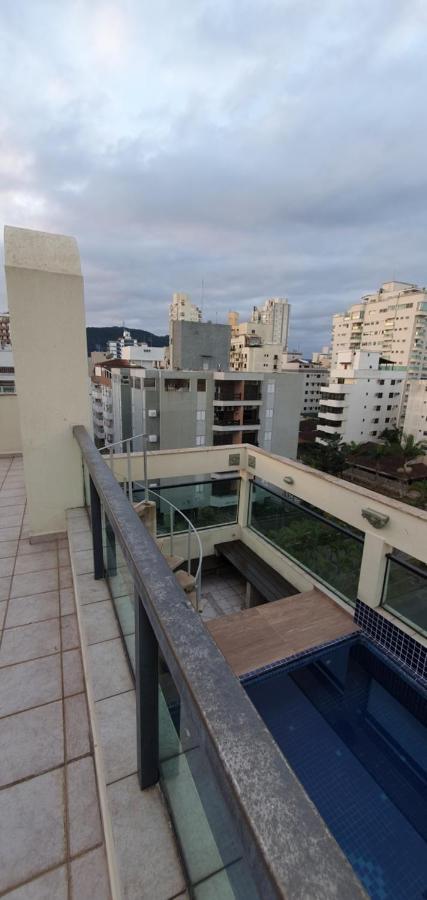 גוארויה Cobertura Triplex Na Praia Da Enseada מראה חיצוני תמונה