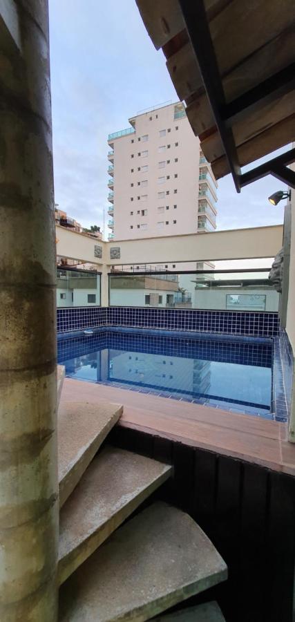 גוארויה Cobertura Triplex Na Praia Da Enseada מראה חיצוני תמונה