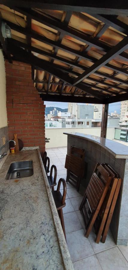 גוארויה Cobertura Triplex Na Praia Da Enseada מראה חיצוני תמונה